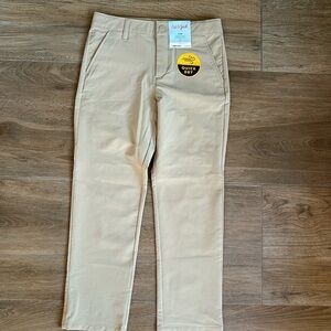 NWT Boys size 10 quick dry stretch slim fit khaki - Cat & Jack